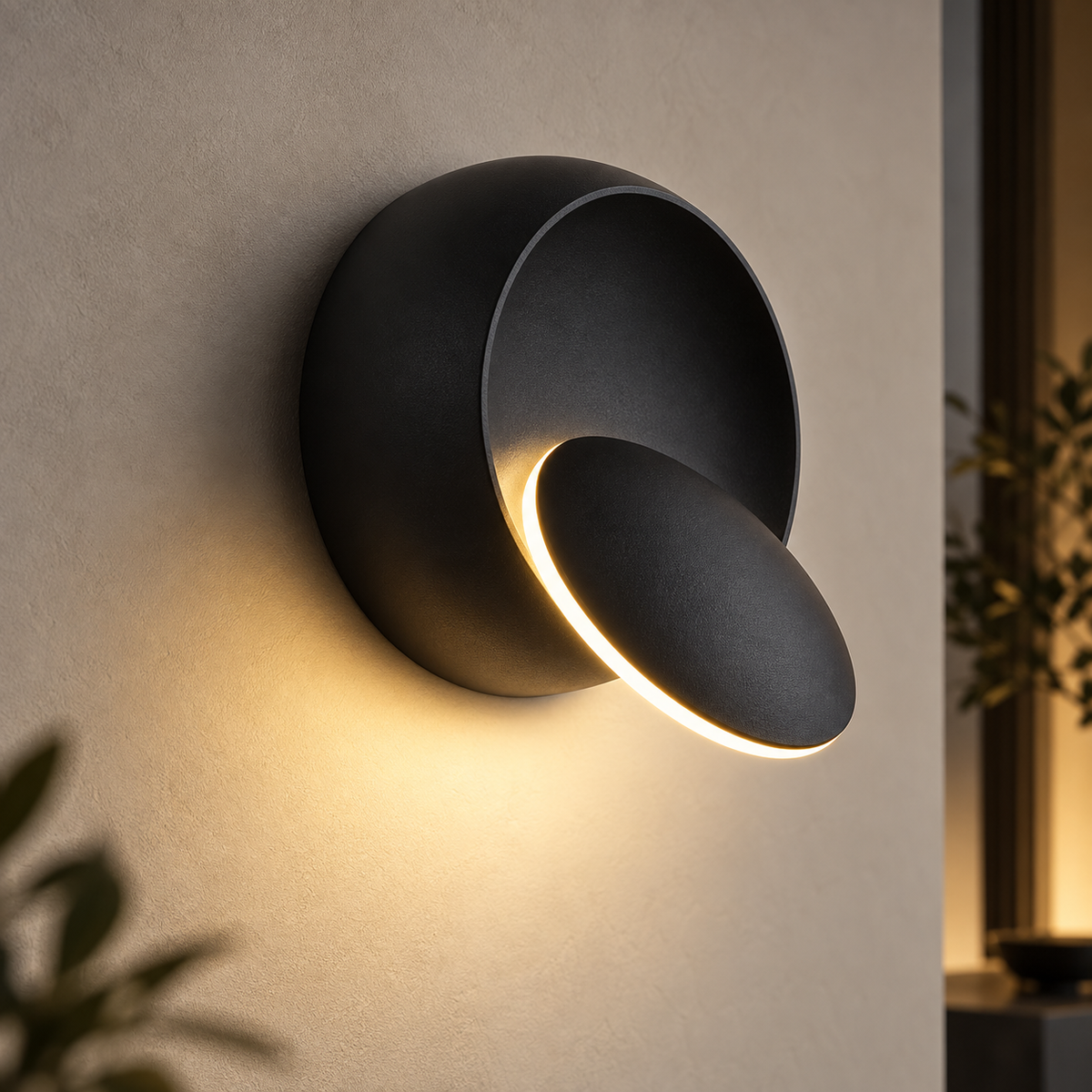 LED Wandlamp 350° Draaibaar – Moderne Wandverlichting voor Binnen