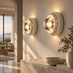 Lorén Luxe Glazen Wandlamp met LED