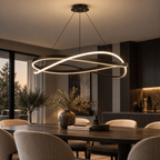 Cluster Pendant Light - Modern LED Bar Chandelier