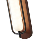 MAJESTO Houten wandlamp met acryl kap – 18W LED